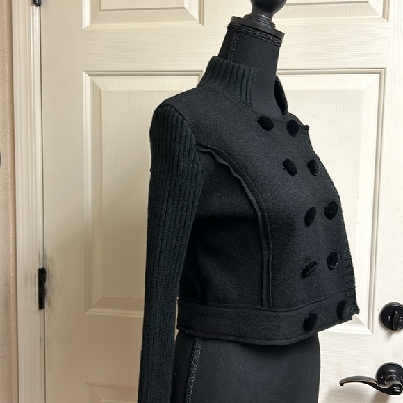 Jessica Simpson Felicity Caviar Black Size Small Jacket, NWT - Picture 5 of 13